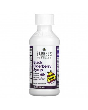 Zarbees, Сироп из черной бузины с натуральной бузиной, витамином С и цинком, для детей от 2 лет, 118 мл (4 жидк. Унции)